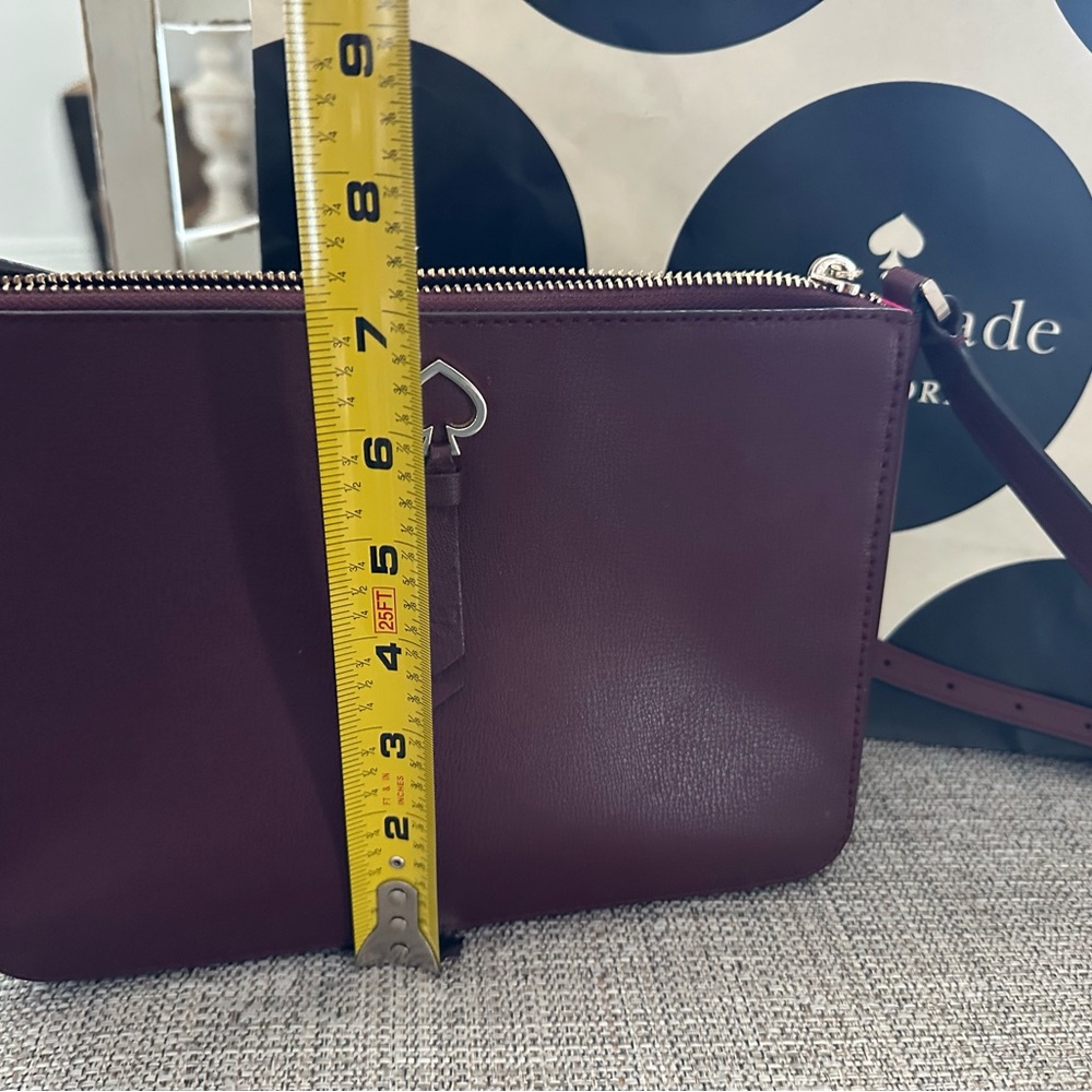 Kate Spade Burgundy Crossbody Bag - Picture 6 of 8